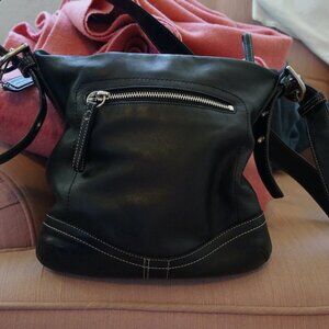 Black Coach Cross Body Bag